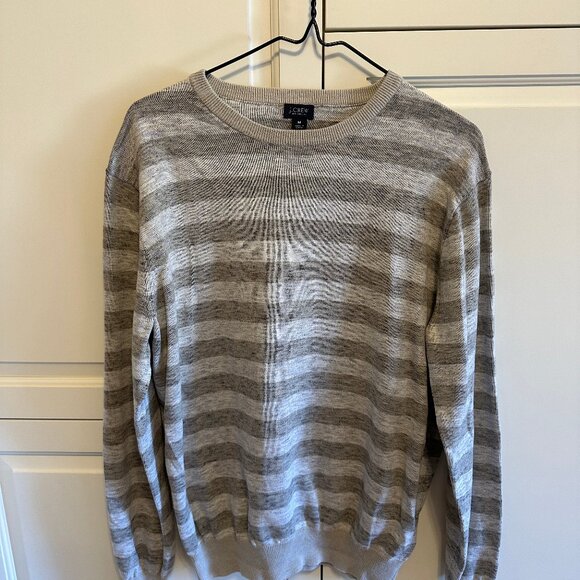 JCREW - Stripped Grey Sweater - Picture 11 of 11